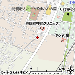 栃木県真岡市熊倉町3332周辺の地図