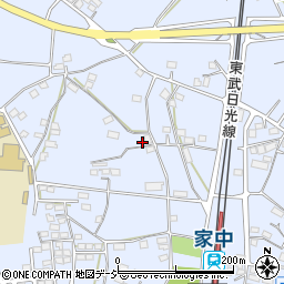 栃木県栃木市都賀町家中5777-8周辺の地図