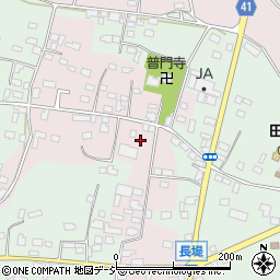 栃木県芳賀郡益子町上山41周辺の地図