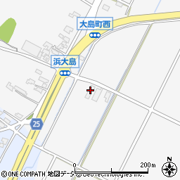 石川県小松市大島町ツ周辺の地図
