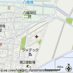 石川県能美市大長野町力周辺の地図