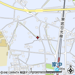 栃木県栃木市都賀町家中5777-7周辺の地図