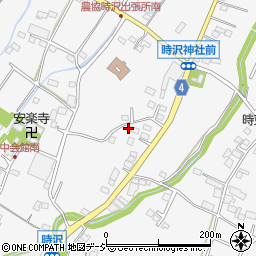 群馬県前橋市富士見町時沢723周辺の地図