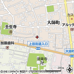 栃木県下都賀郡壬生町大師町14-21周辺の地図