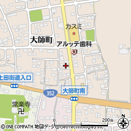 大山畳店周辺の地図