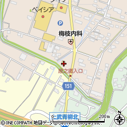 群馬県前橋市富士見町原之郷666周辺の地図