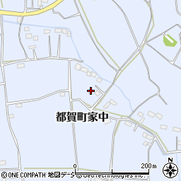 栃木県栃木市都賀町家中3244周辺の地図