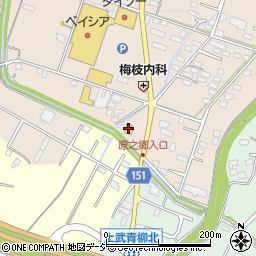 セブンイレブン前橋富士見原之郷店周辺の地図
