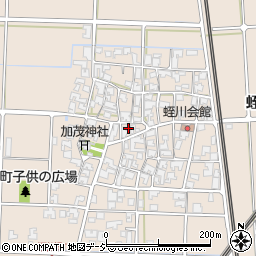 石川県小松市蛭川町ヌ周辺の地図