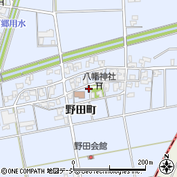 石川県小松市野田町（丁）周辺の地図