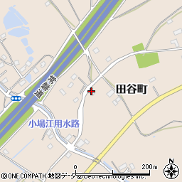 茨城県水戸市田谷町2509周辺の地図