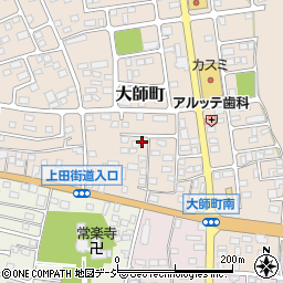 栃木県下都賀郡壬生町大師町周辺の地図