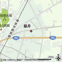 栃木県下都賀郡壬生町藤井1796-2周辺の地図