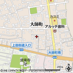 栃木県壬生町（下都賀郡）大師町周辺の地図