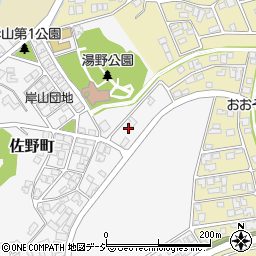 石川県能美市佐野町甲136周辺の地図