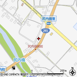 栃木県栃木市尻内町153-7周辺の地図