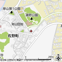 石川県能美市佐野町甲132周辺の地図