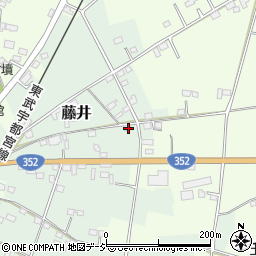 栃木県下都賀郡壬生町藤井1791-5周辺の地図