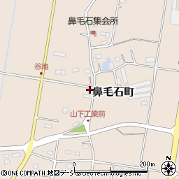 群馬県前橋市鼻毛石町207-2周辺の地図