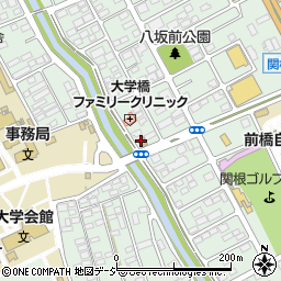 前橋関根郵便局 ＡＴＭ周辺の地図