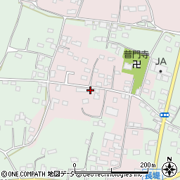 栃木県芳賀郡益子町上山62周辺の地図