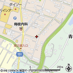 群馬県前橋市富士見町原之郷753-1周辺の地図