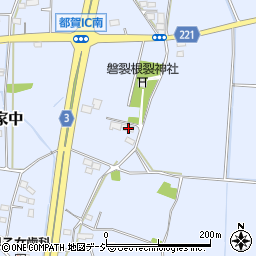 栃木県栃木市都賀町家中2453周辺の地図