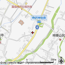 群馬県前橋市富士見町時沢1704周辺の地図