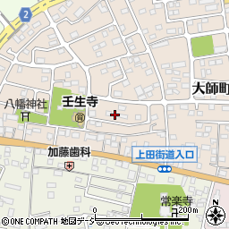 栃木県下都賀郡壬生町大師町11-15周辺の地図