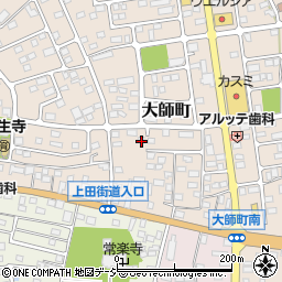 栃木県下都賀郡壬生町大師町15-6周辺の地図