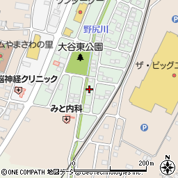 栃木県真岡市大谷新町10-8周辺の地図