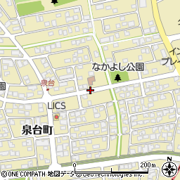 泉台コミュニティセンター周辺の地図