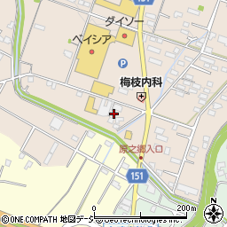 群馬県前橋市富士見町原之郷662周辺の地図