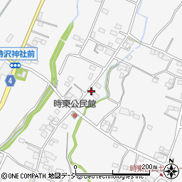群馬県前橋市富士見町時沢1222周辺の地図
