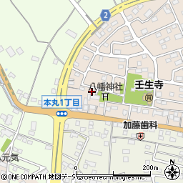 栃木県下都賀郡壬生町大師町13周辺の地図