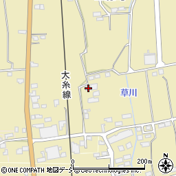 長野県北安曇郡松川村7051-114周辺の地図