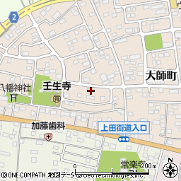 栃木県下都賀郡壬生町大師町11-6周辺の地図