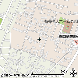 栃木県真岡市熊倉町3424-1周辺の地図