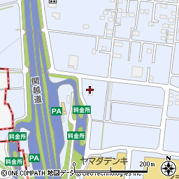 ローソン吉岡駒寄スマートインター店周辺の地図