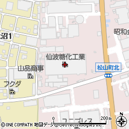 仙波糖化工業株式会社　真岡第三工場周辺の地図
