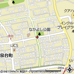石川県能美市泉台町中周辺の地図