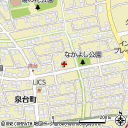 泉台公民館周辺の地図