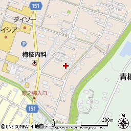 群馬県前橋市富士見町原之郷751周辺の地図