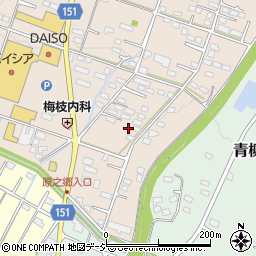 群馬県前橋市富士見町原之郷751周辺の地図