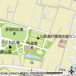 真岡ハイトラ運動公園（真岡市総合運動公園）テニスコート周辺の地図