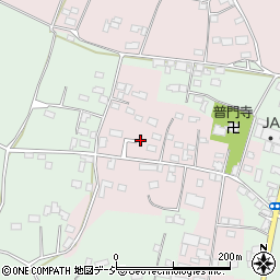 栃木県芳賀郡益子町上山82-8周辺の地図