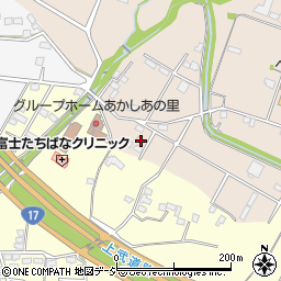 群馬県前橋市富士見町原之郷625-5周辺の地図
