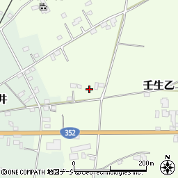 栃木県壬生町（下都賀郡）壬生甲周辺の地図