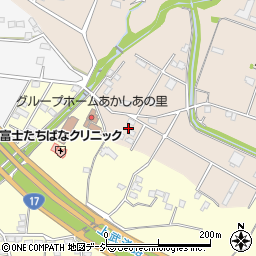 群馬県前橋市富士見町原之郷625周辺の地図