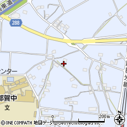 栃木県栃木市都賀町家中5773周辺の地図